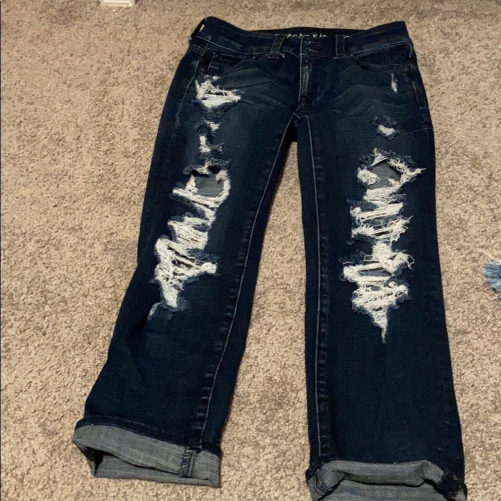 American eagle capri jeans